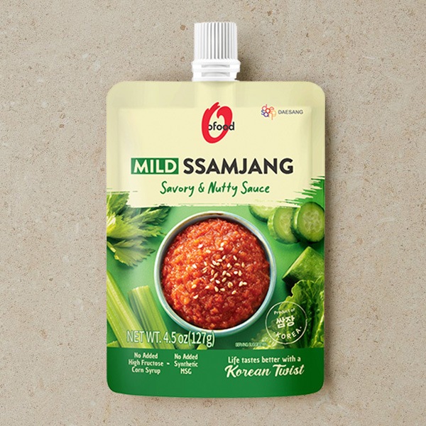 O'Food] パウチ サムジャン マイルド / 127g ヤンニョム たれ 焼肉味噌