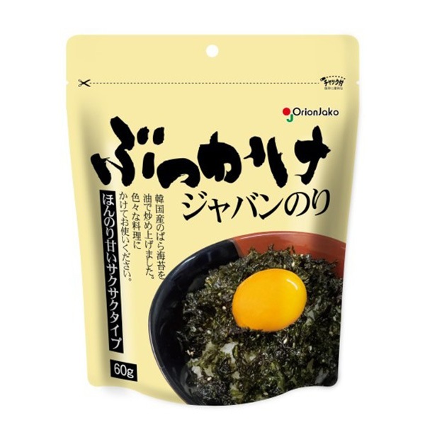 オリオンジャコー] どっさり海苔 3袋 + ぶっかけジャバンのり 1袋 / 4