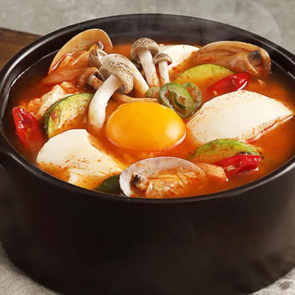 OURHOME] スンドゥブチゲ 海鮮 純豆腐400g / アウアホーム 海鮮