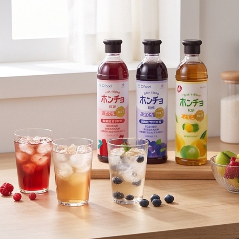紅酢 ホンチョ 3本セット ギフト用 gift箱 / 900ml×3本 ザクロ ライム