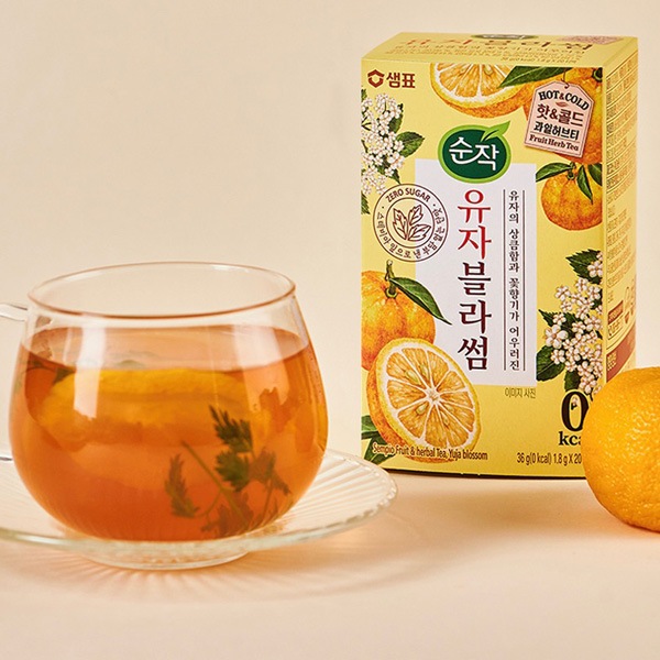 センピョ] 柚子 ゆず ブロッサムティー ティーバック / 1.8gx20包入