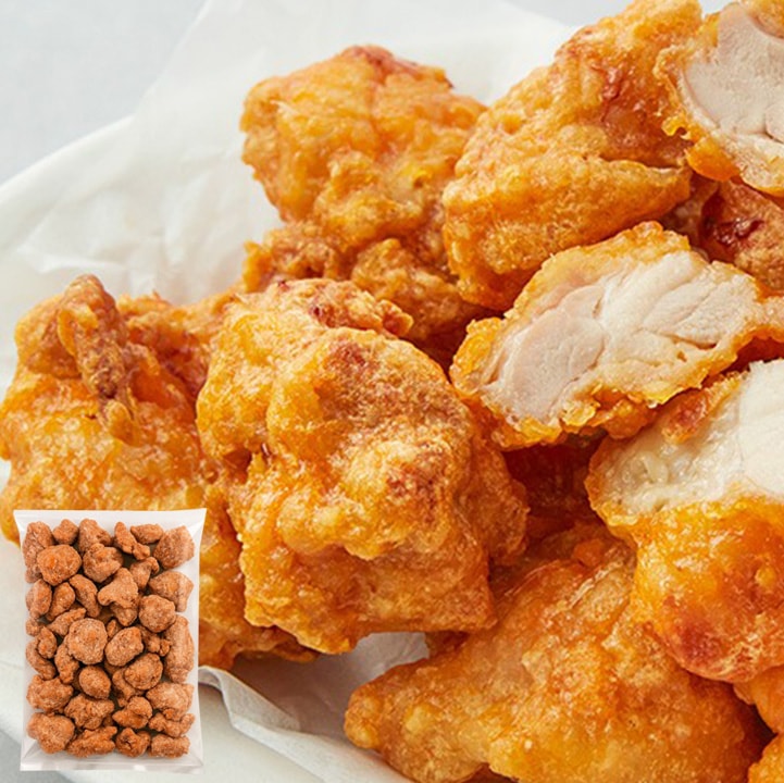 鶏肉] からあげ オードブル レンジ調理 唐揚げ しょうゆ風味 箱売り