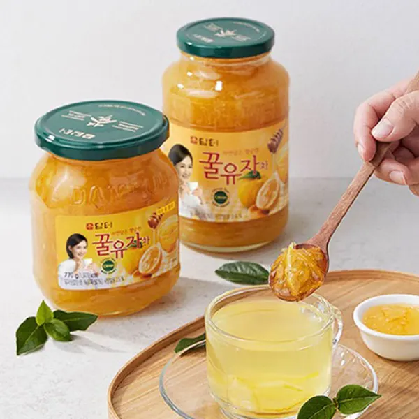 こゆず　インセルダム　3点セット ダムト] 蜂蜜ゆず茶 / 1kg はちみつ入り ゆず茶 柚子茶 フルーツティー