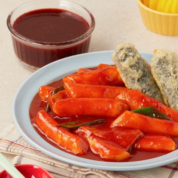 ネコポス [松鶴] トッポギセット / 600g+ソース コマトッポギ餅 +