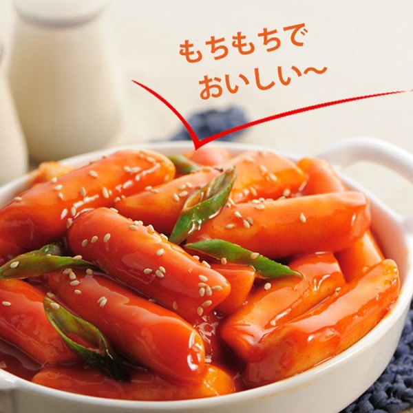 ネコポス [松鶴] トッポギセット / 600g+ソース コマトッポギ餅 +