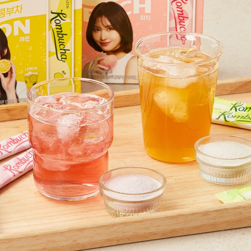 TEAZEN] ティーゼン コンブチャ 3種類の味 選べる2箱 60包 / 5g×60包
