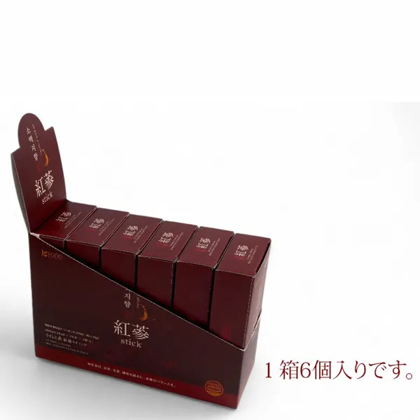 小白之香] 紅参エキス スティック 発酵エキス 機能性表示食品