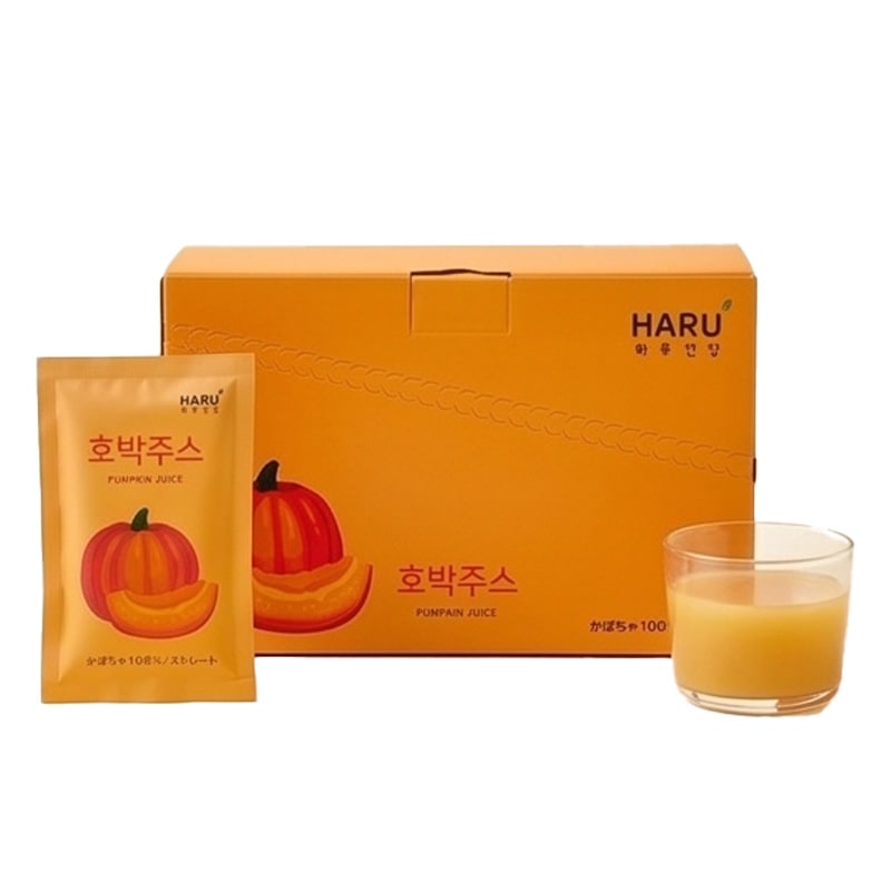 韓国 かぼちゃジュース 100% 40包 / 2BOX(100ml×40個) 韓国産 カボジャ