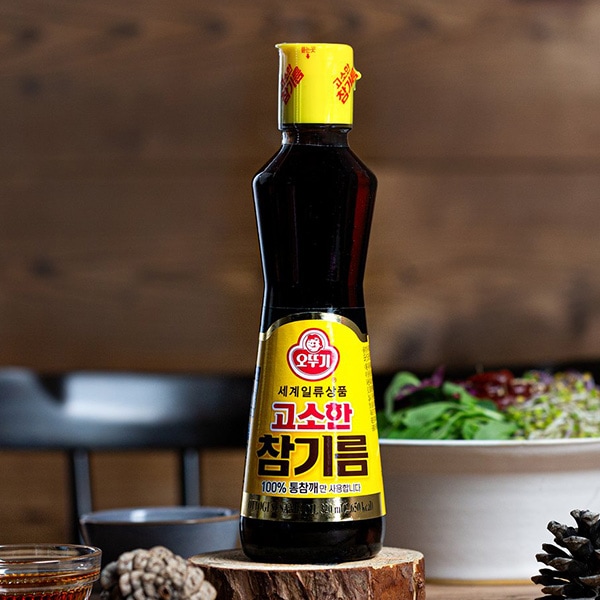 オットギ] ごま油 3本セット/ 320ml×3本 韓国調味料 調味料 韓国胡麻油