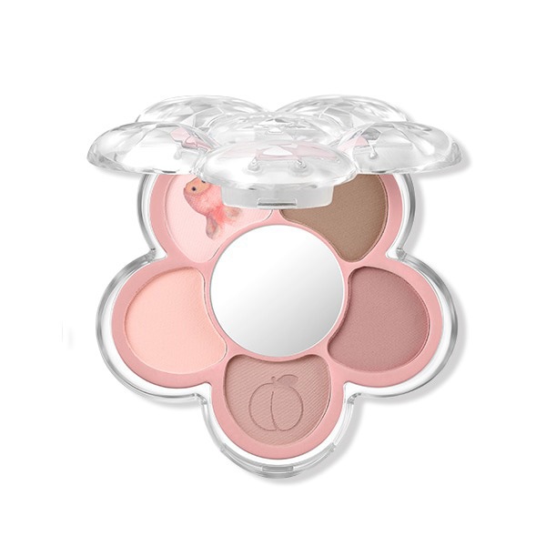 AMUSE × モンチッチの限定コスメ フローラアイパレット / 本品＋モン