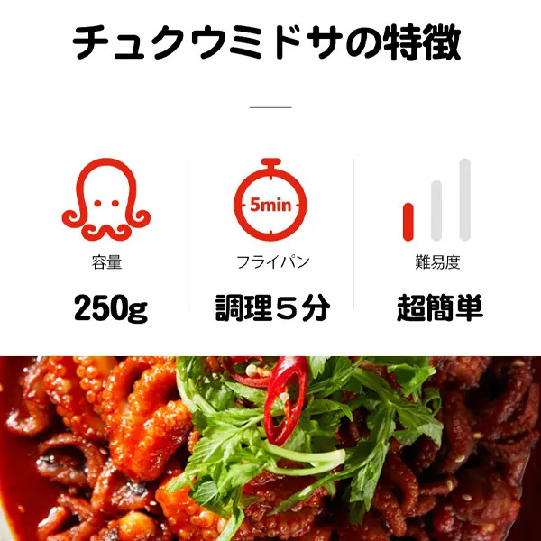 チュクミドサ ヤンニョム チュクミ 250g / 新大久保 大人気店からの