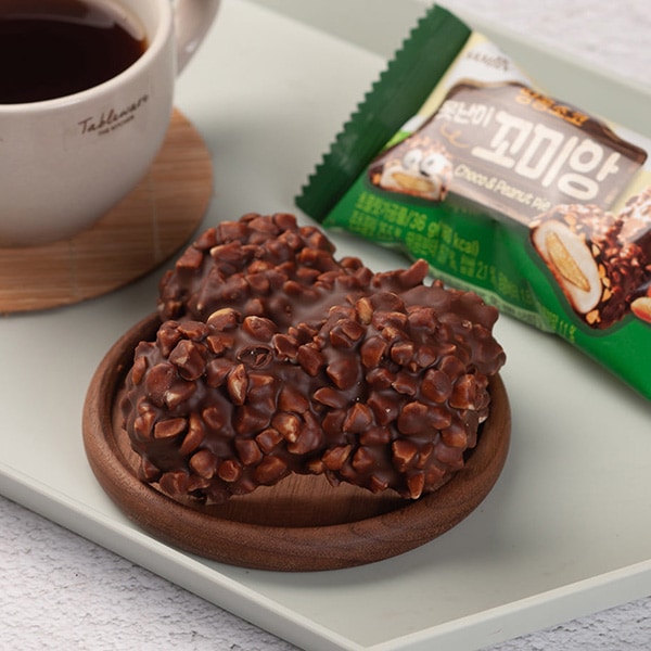 SAMJIN] コミアン ピーナッツ餅チョコパイ/ 216g(36g×6個) 韓国お菓子