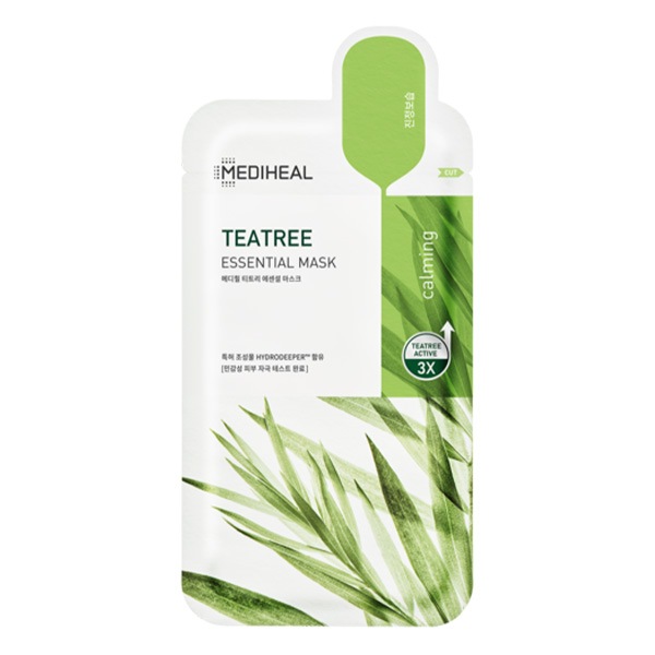 プランエス　MEDIHEAL TEATREE ESSENTIAL MASK 14 Mediheal Maska w płachcie Teatree Essential bambusowa kojąca