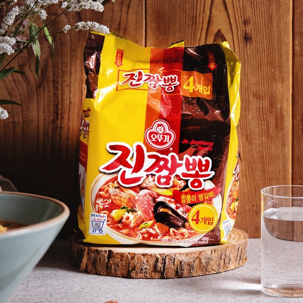 オットギ] ジンチャンポン / 130g×4個入りパック 韓国チャンポン