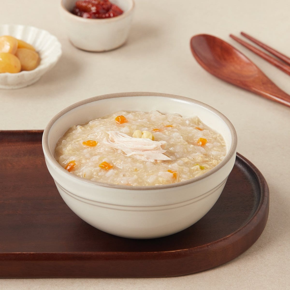 東遠] ヤンバン 栄養鶏肉お粥 スプーン付/285g おかゆ レトルトお粥 1