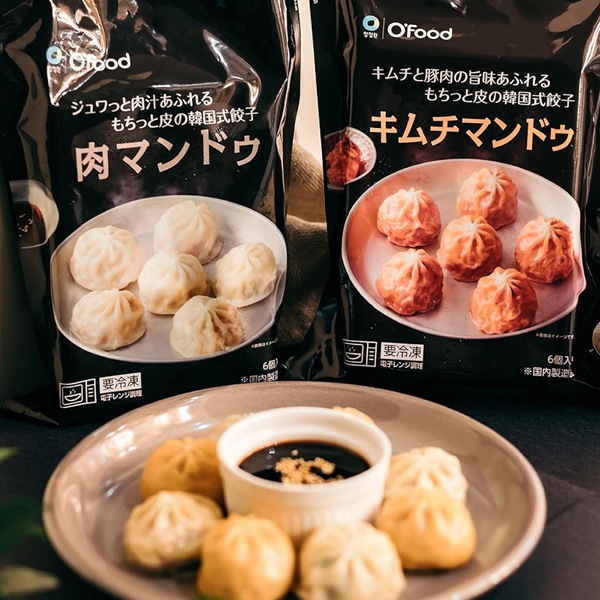 O'Food] キムチマンドゥ キムチ餃子 6袋セット / 180g ×6袋 韓国式餃子