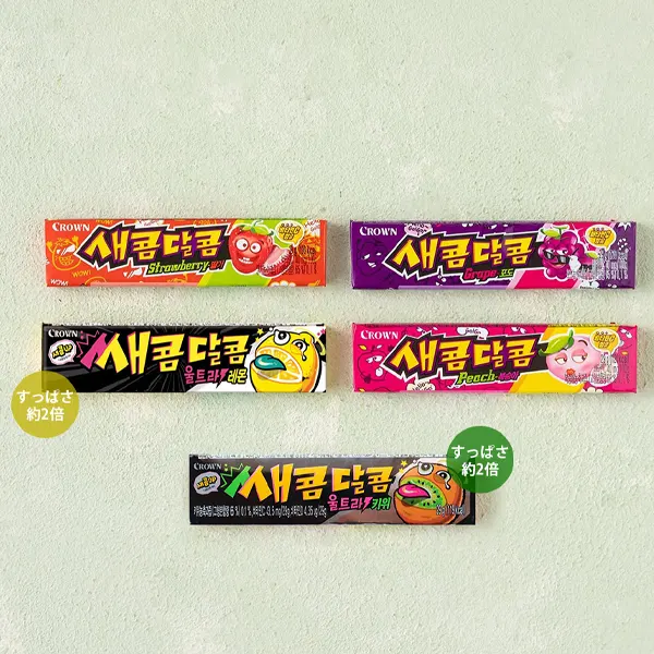 CROWN] クラウン セコムダルコム 5種類各2個ずつ 10個セット/ 29g×10個