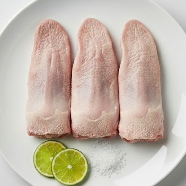 豚肉] 国産 豚タン ブロック / 1kg(3本-4本入) 真空パック 1本約