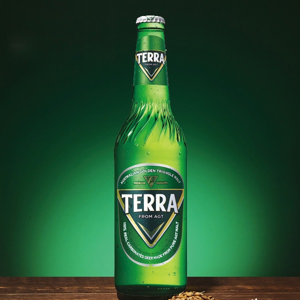 眞露] JINRO テラビール 瓶ビール 4本セット 正規品 / 500ml×4本 TERRA