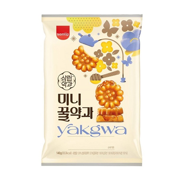 SAMLIP] サムリップ はちみつミニヤッカ / 140g 薬菓 mini 薬菓 ヤッカ