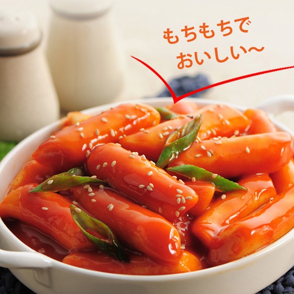 松鶴] コマトッポギ餅 / 600g 一口サイズ餅 韓国お餅 トッポギ