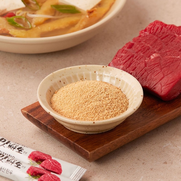 清浄園] マッ鮮生だしスティック 牛肉 / 80g(10gX8個) 自然素材の