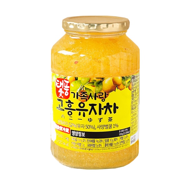 ハチミツ柚③ 高興] 蜂蜜ゆず茶 / 1kg ゴフン ハニー柚子茶 はちみつ入り ゆず茶
