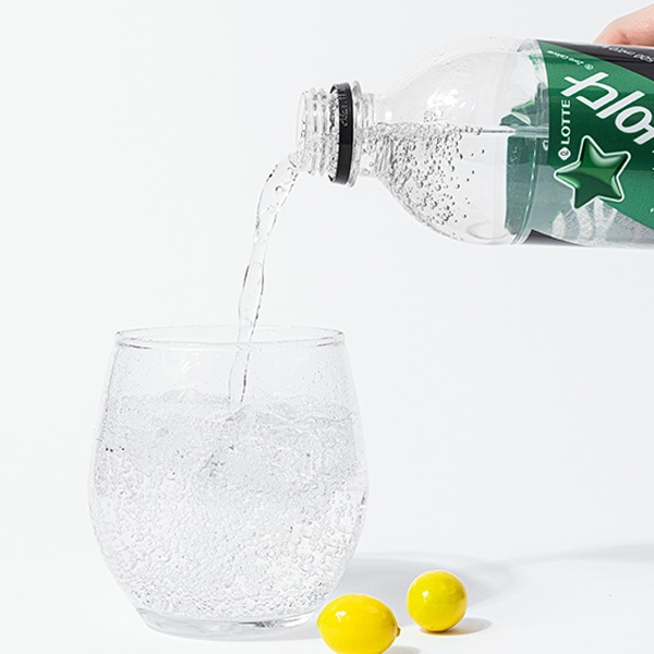 ロッテ] LOTTE 七星ZEROサイダー/500ml×1PET 炭酸飲料 韓国飲料