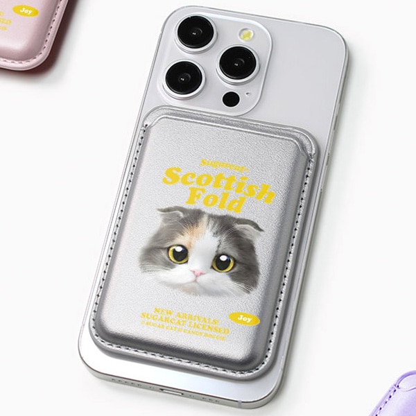 sugarcat] MagSafe カードケース スコティッシュフォールド joy