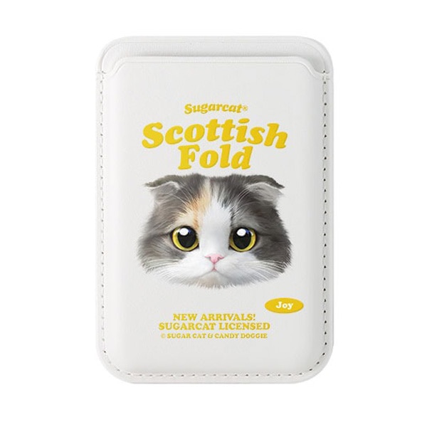 sugarcat] MagSafe カードケース スコティッシュフォールド joy / 猫