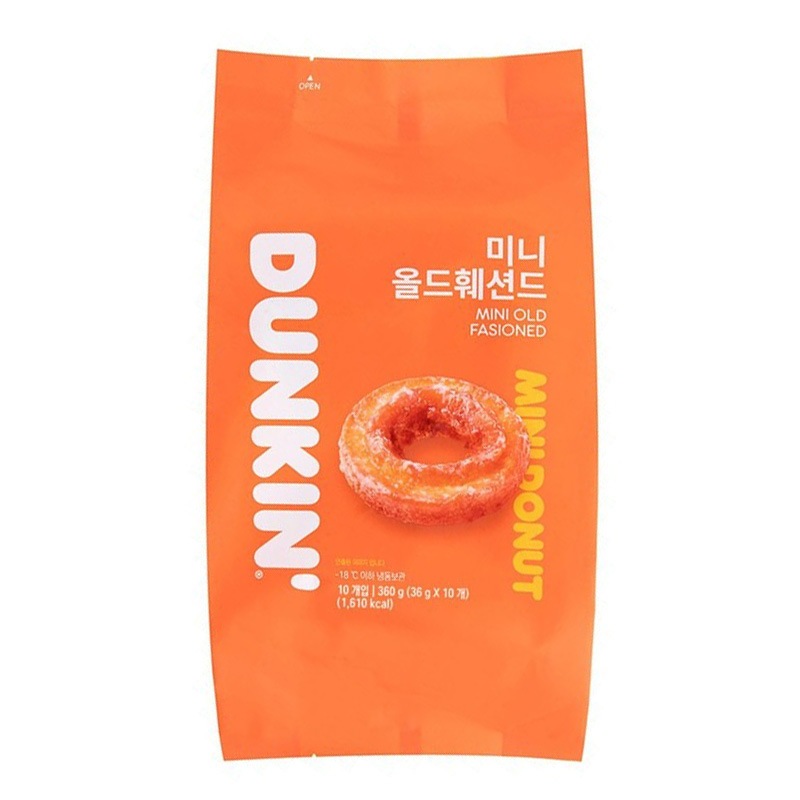 DUNKIN] ダンキンドーナツ ミニ オールドファッション ドーナツ / 360g