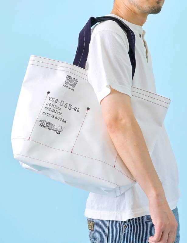 BLUE PORT×横濱帆布鞄｜Musette Boat Tote 
