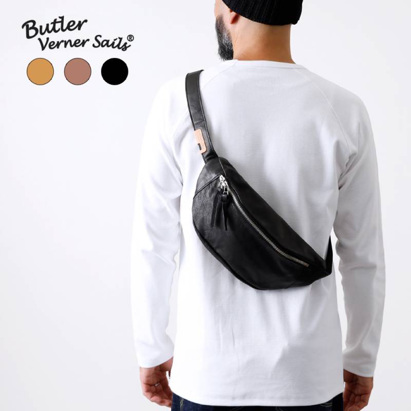 【Butler Verner Sails】HORSE LEATHER BAG ホースレザーバッグ
