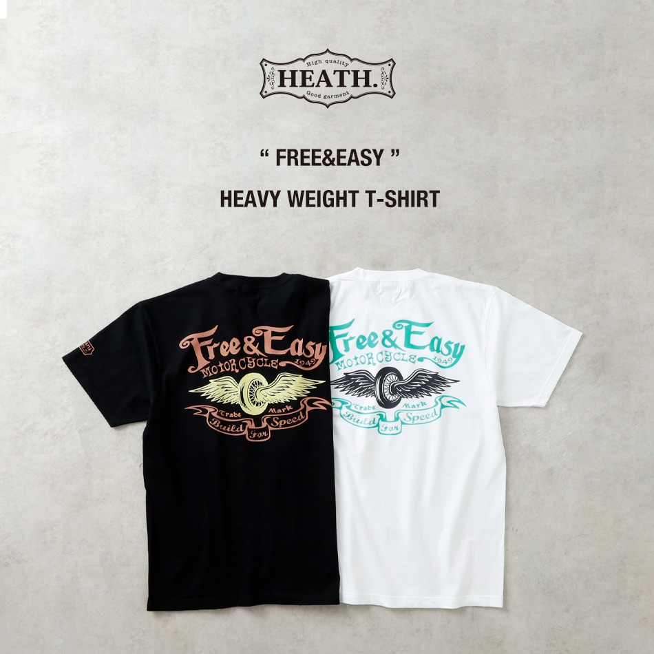 KNACKERED】FREE&EASY HEAVY WEIGHT T-SHIRT｜アメカジファッション