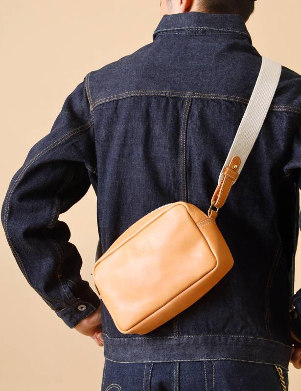 Butler Verner Sails｜LEATHER SHOULDER BAG 