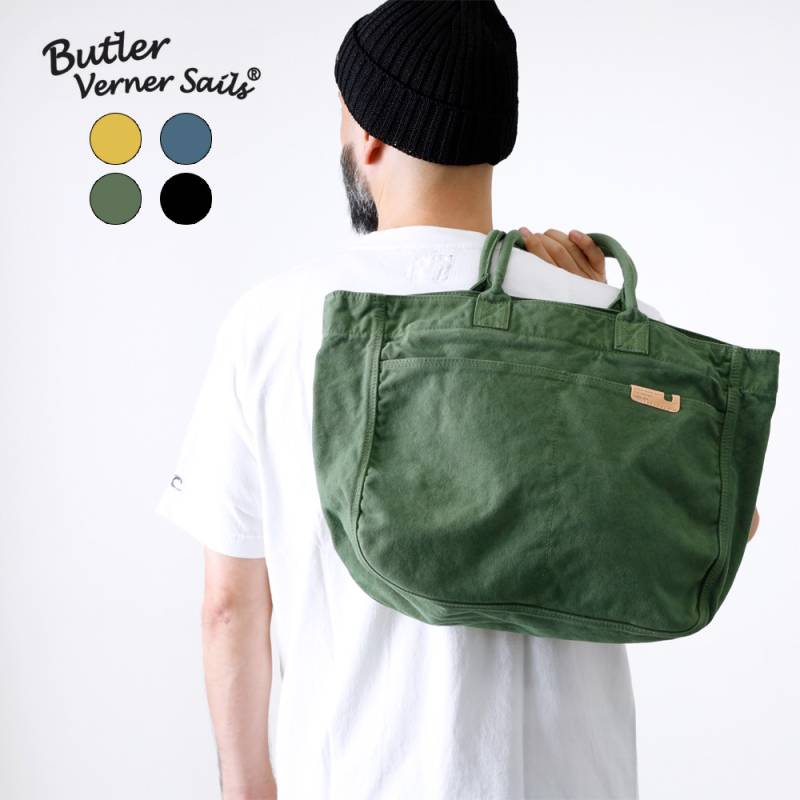 【Butler Verner Sails】CANVAS CIRCLE TOTE BAG キャンバスサークルトートバッグ