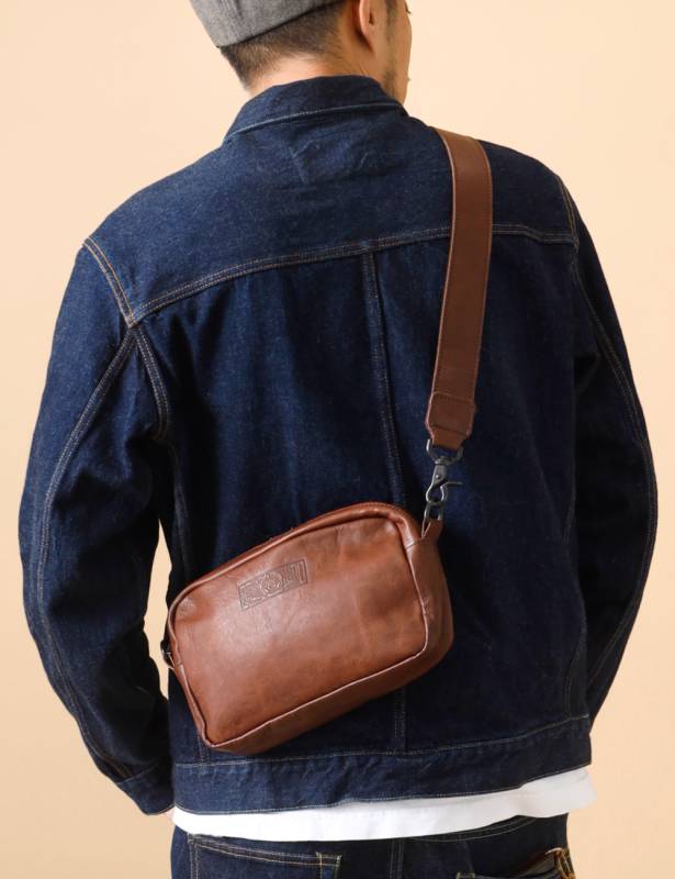 Butler Verner Sails｜HORSE LEATHER SHOULDER BAG 