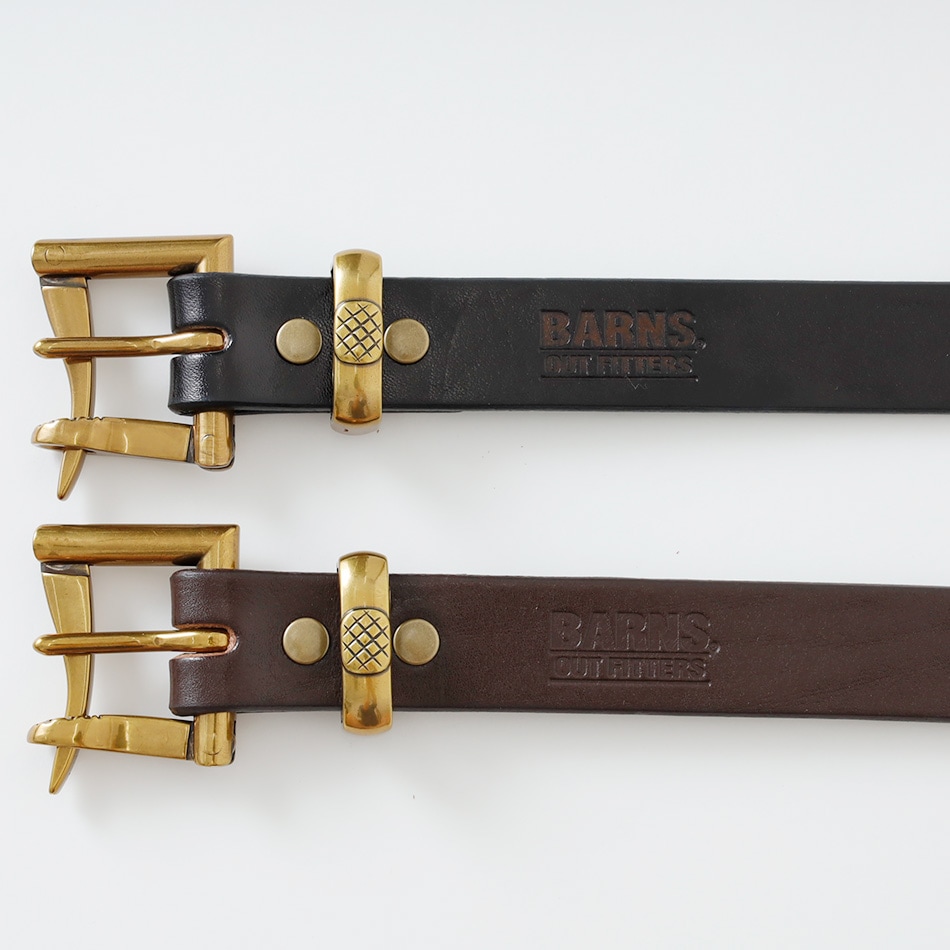BARNS OUTFITTERS】FIREMAN TOCHIGI LEATHER BELT｜アメカジ