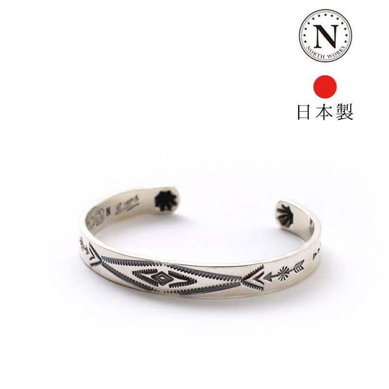 【NORTH WORKS】NATIVE SILVER BANGLE