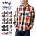 【BLUEPORT】Seaman’s HEAVY NEL SHIRT<br>シーマンズ へビーネルシャツ