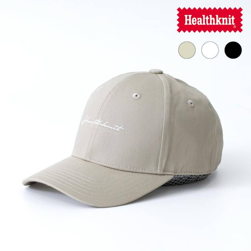 【Healthknit】COTTON TWILL CAP