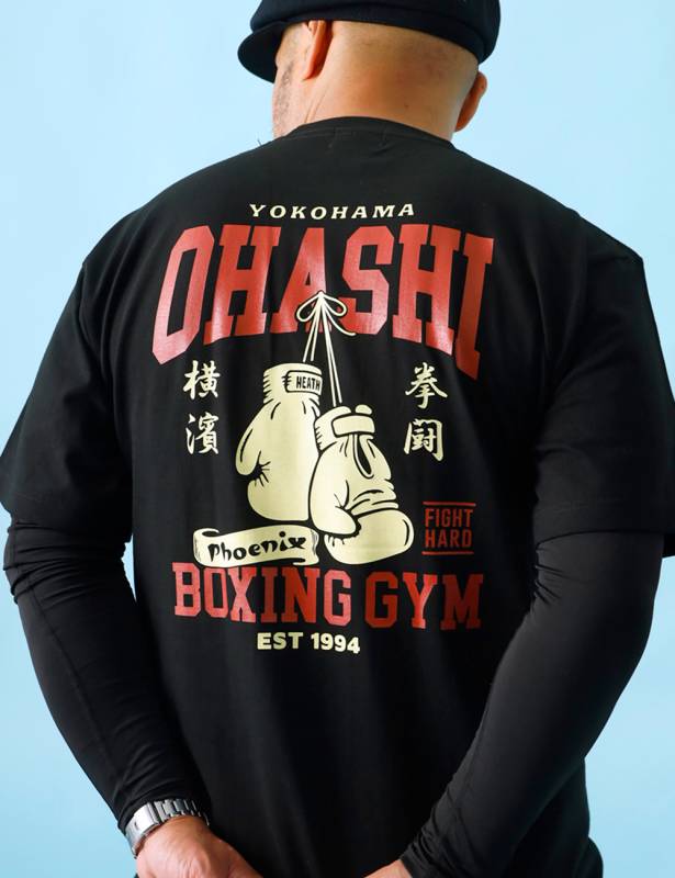 対象アイテム2点お買い上げで10%・3点お買い上げで20%OFF！ HEATH×大橋ボクシングジム｜オリジナルアートワークTシャツ 