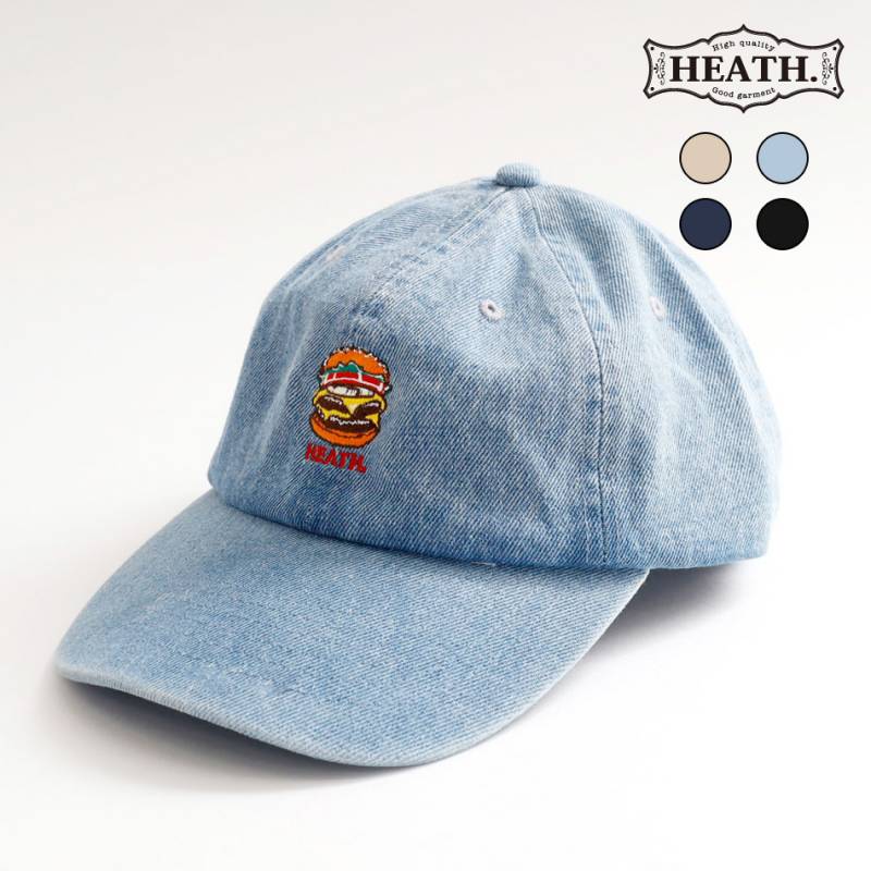 【HEATH】BASEBALL CAP ”BURGER”