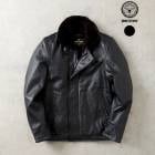 【HOUSTON】COW LEATHER N-1 DECK JACKET