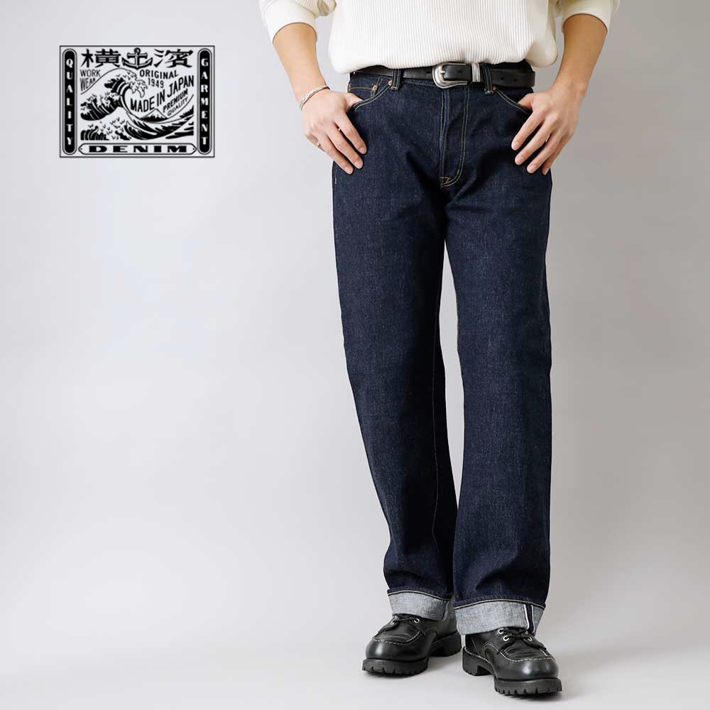 HEATH ヒース　横濱デニム　未使用　サイズ44(XL) 横濱デニム】STRAIGHT JEANS国産ストレートジーンズ｜アメカジ