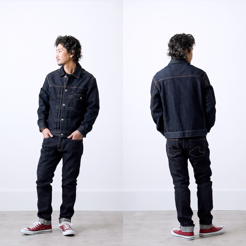 横濱デニム】TAPERED JEANS国産テーパードジーンズ｜アメカジ
