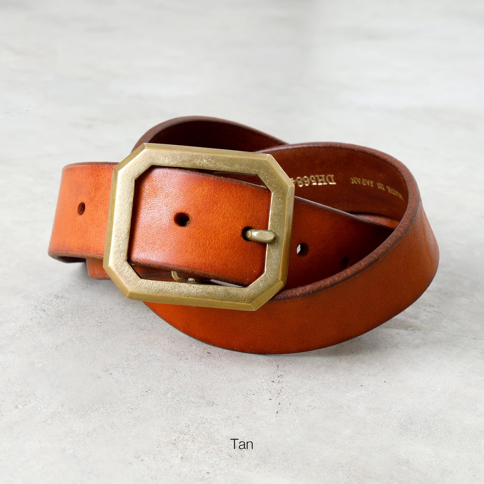ヴィンテージワークス DH5684 33 ブラウン レザー 33/84 Vintage Works】DH5684 HAND MADE LEATHER BELT|アメカジ