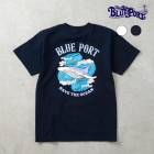 【BLUE PORT】WHALE HEAVY WEIGHT T-SHIRT