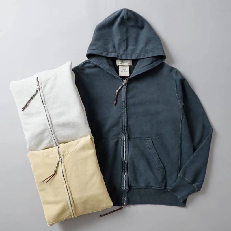 REMI RELIEF（レミレリーフ）SP加工 ジップアップパーカー｜アメカジ