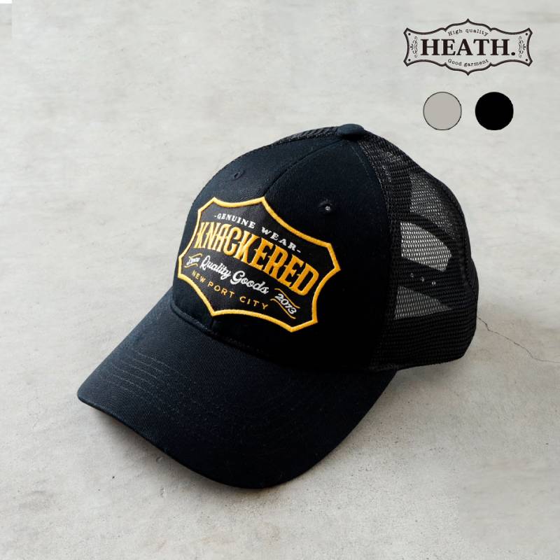 【HEATH】QUALITY GOODS MESH CAP